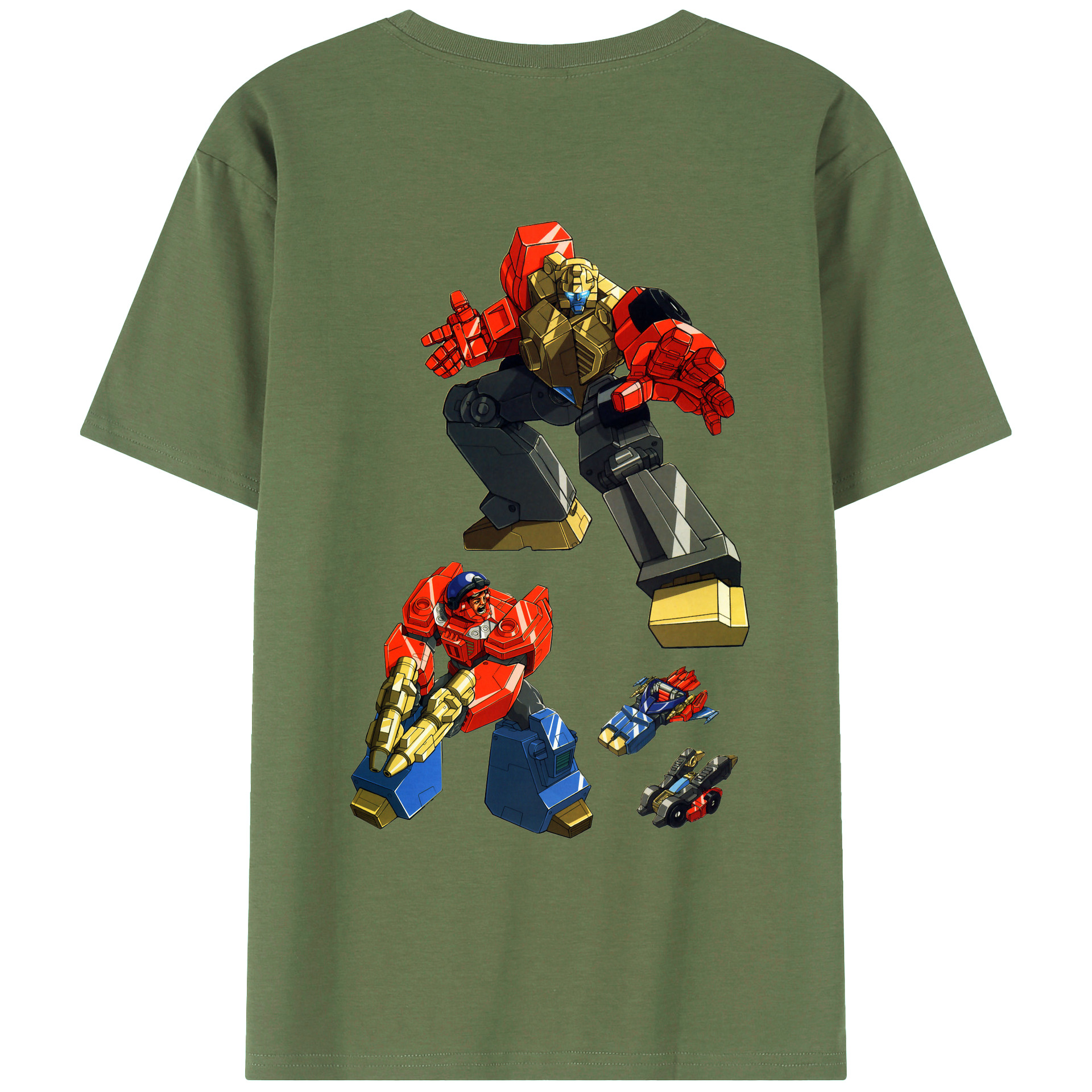 （画像用）  綿100％ メンズ半袖Tシャツ（バックプリント） 通気性